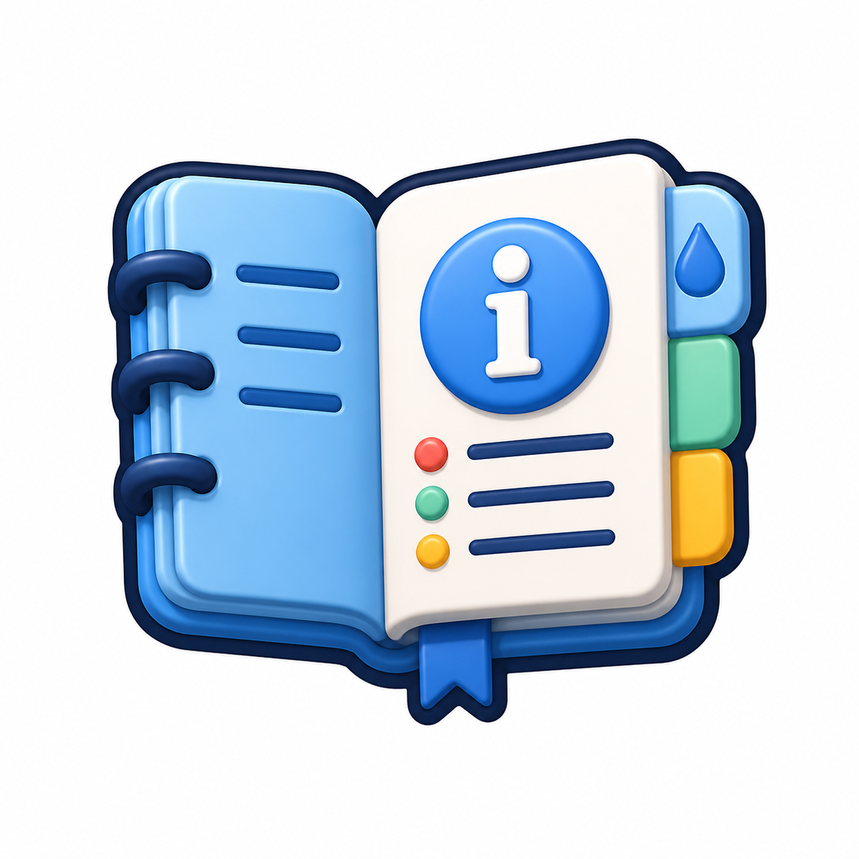 Diabetes Information Notes — Quick Reference emoji-style icon